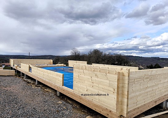 constructeur maison bois Lot 46 Figeac