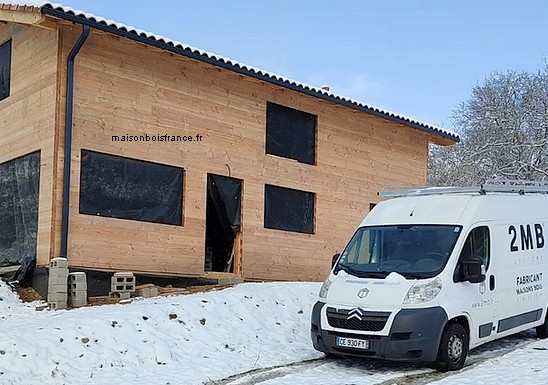 constructeur maison bois Millau Aveyron