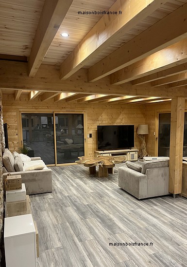 décoration chalet bois constructeur