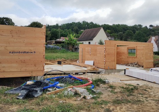 kit maison bois sarlat dordogne