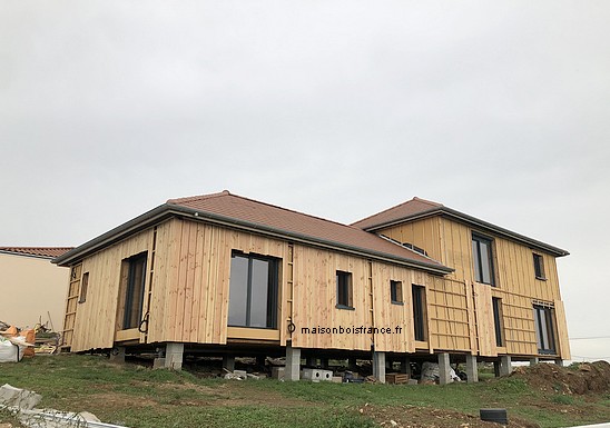 maison en bois autoconstruction 46 Lot