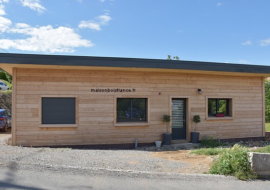 maison ossature bois Aveyron 12 Millau Rodez